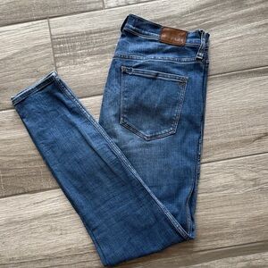 Madewell Women's Skinny Jeans in Deep Blue